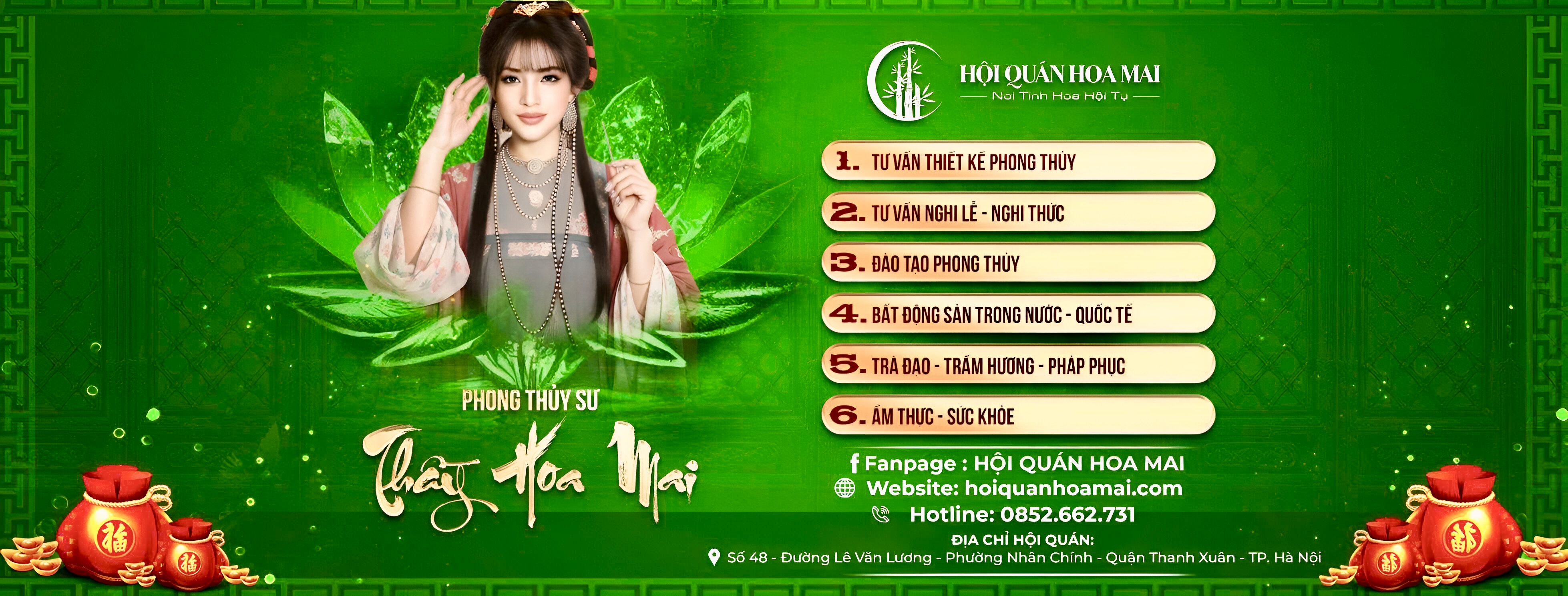 PHONG THUỶ HOA MAI